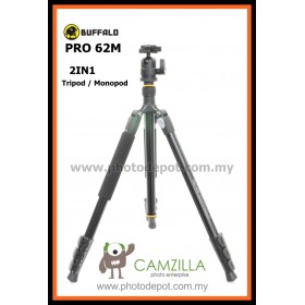 Buffalo Pro-62M Tripod 2 in 1 - Tripod / Monopod 